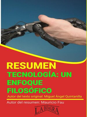cover image of Resumen de Tecnología, un Enfoque Filosófico